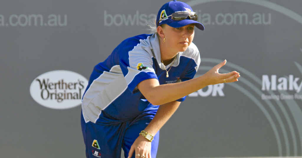 GREEN AND GOLD ON HOLD: Former Tewantin bowler Kelsey Cottrell will concentrate on the domestic bowls competition with her adopted NSW. GREEN AND GOLD ON HOLD: Former Tewantin bowler Kelsey Cottrell will concentrate on the domestic bowls competition with her adopted NSW.